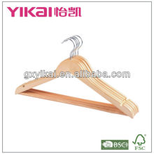 wholesale maple wooden clothes hanger with best price